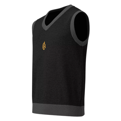 The Noir V-Neck Vest - The Noir V-Neck Vest Alex Shogun Men's Clothes