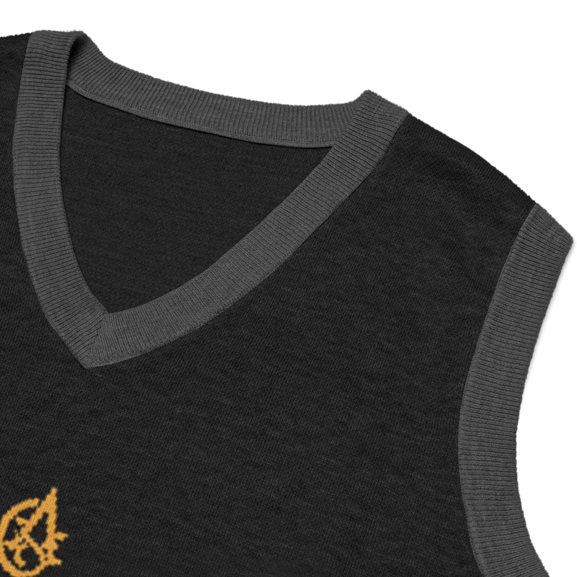 The Noir V-Neck Vest - The Noir V-Neck Vest Alex Shogun Men's Clothes