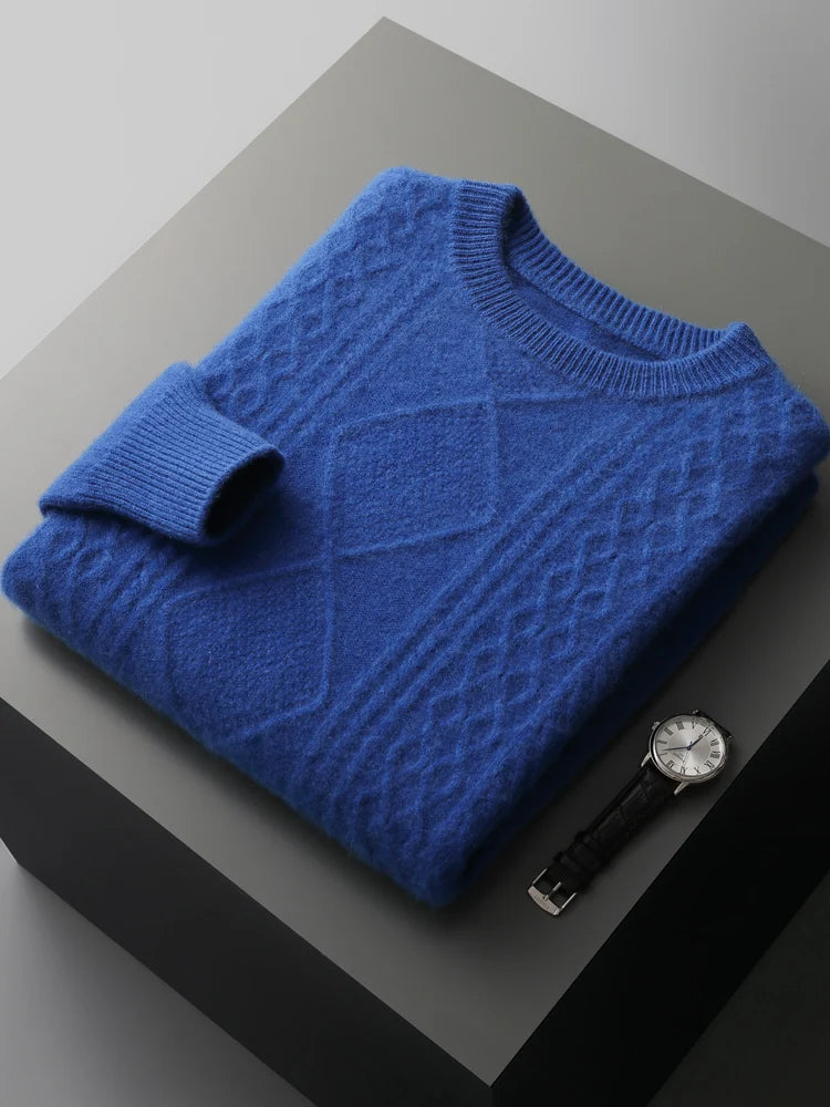 ADDONEE Cashmere Sweater - Luxury Cashmere Pullover Sweater | Soft, Warm, and Stylish Alex Shogun Men's Clothes