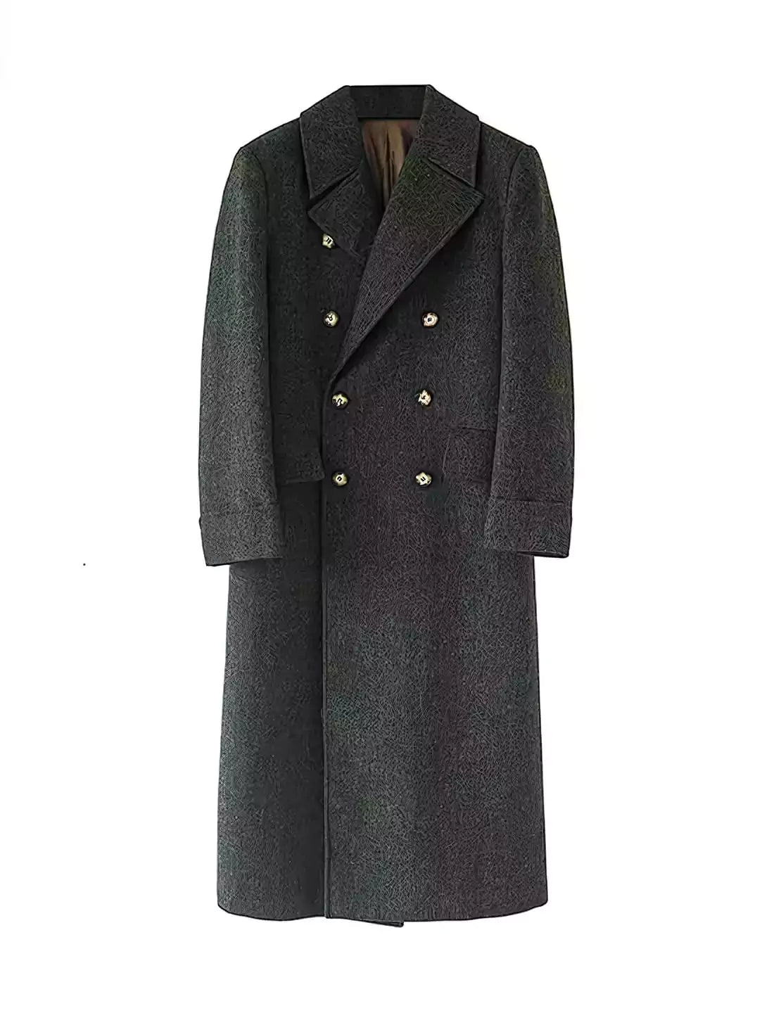 Classic Double-Breasted Wool Coat - Shop Classic Double-Breasted Wool Coat: Timeless Elegance Alex Shogun Men's Clothes