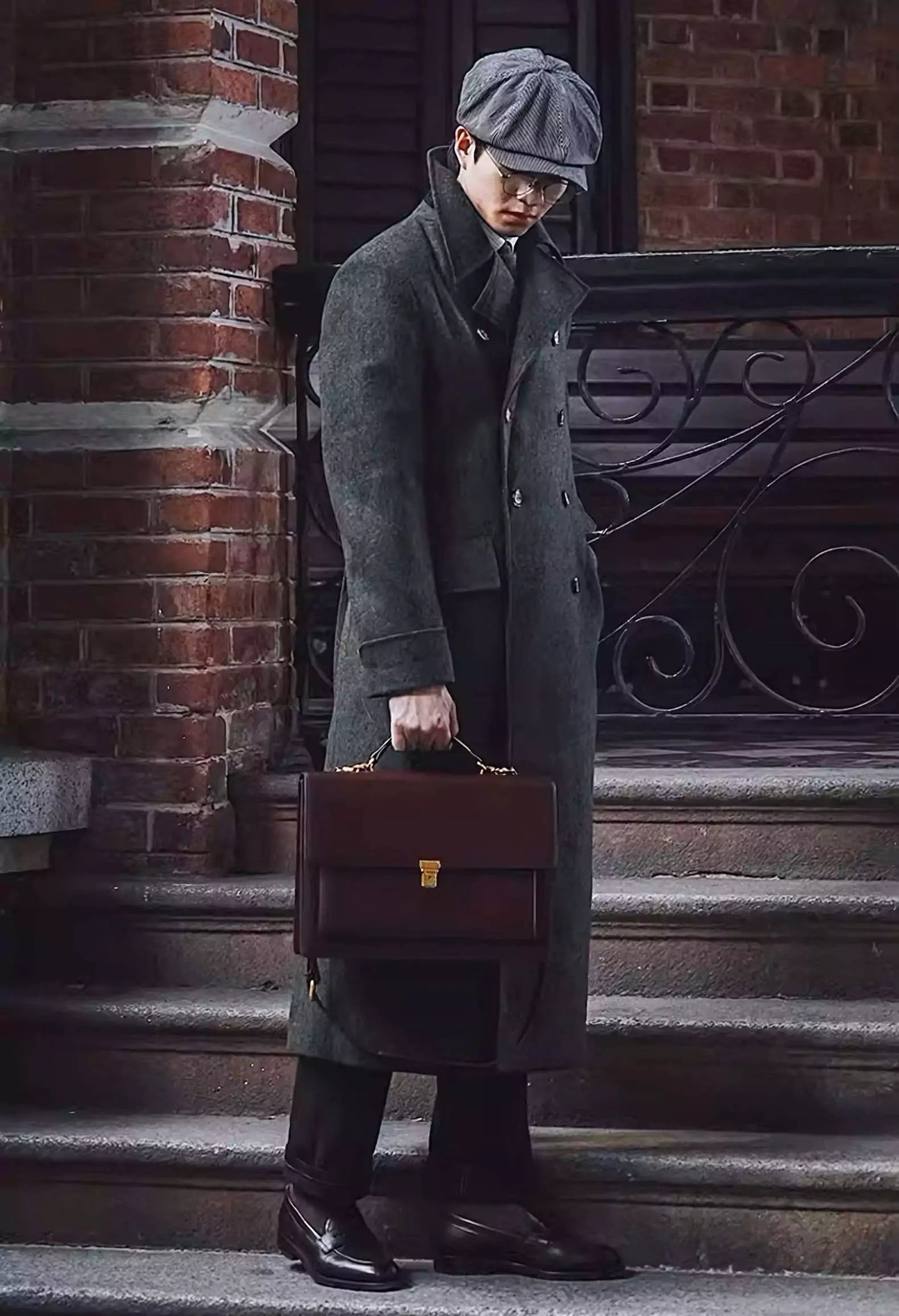 Classic Double-Breasted Wool Coat - Shop Classic Double-Breasted Wool Coat: Timeless Elegance Alex Shogun Men's Clothes