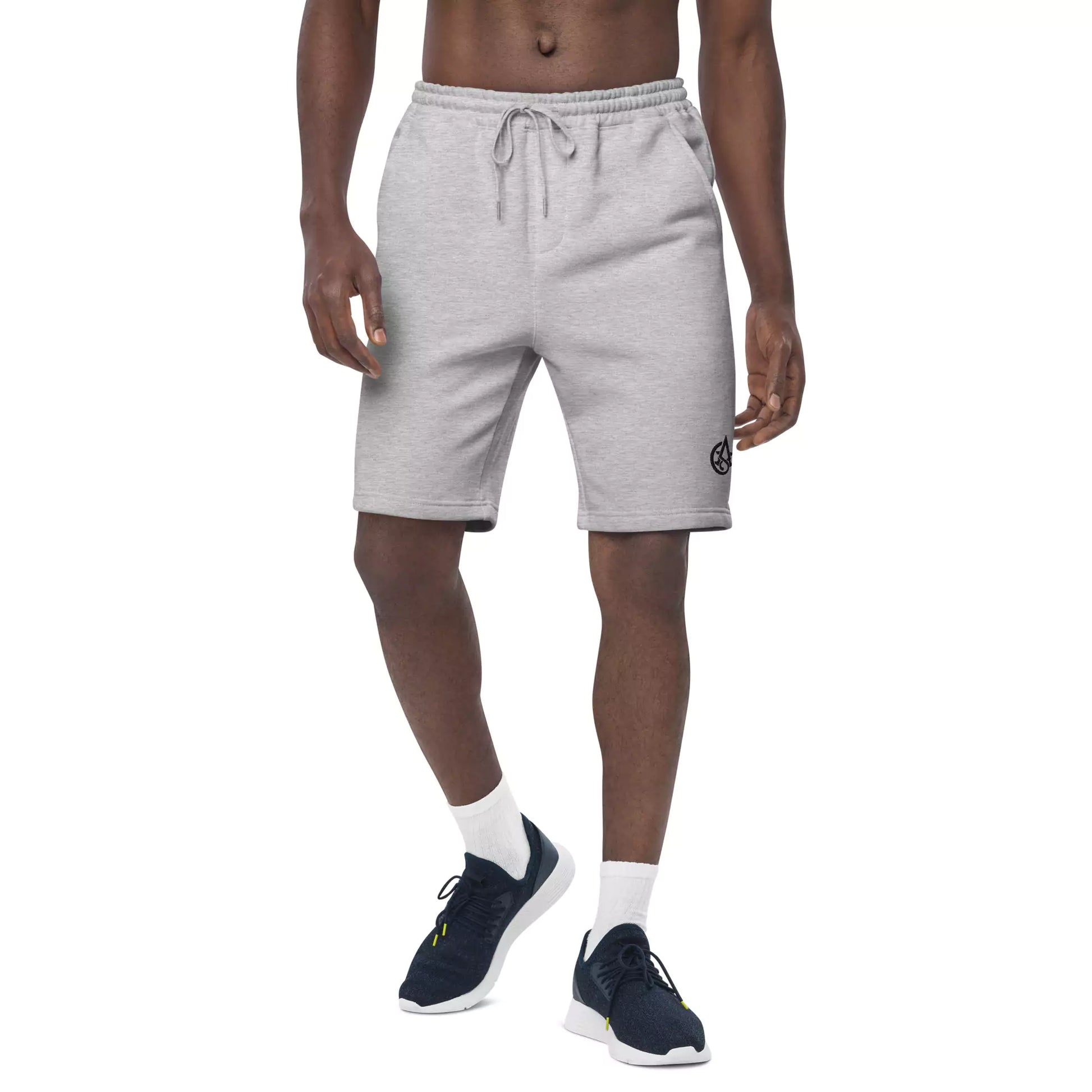 Obsidian Shorts – Minimalist Embroidered Men's Cotton Shorts - Shop Obsidian Shorts – Men's Embroidered Comfortable Cotton Shorts Alex Shogun Men's Clothes