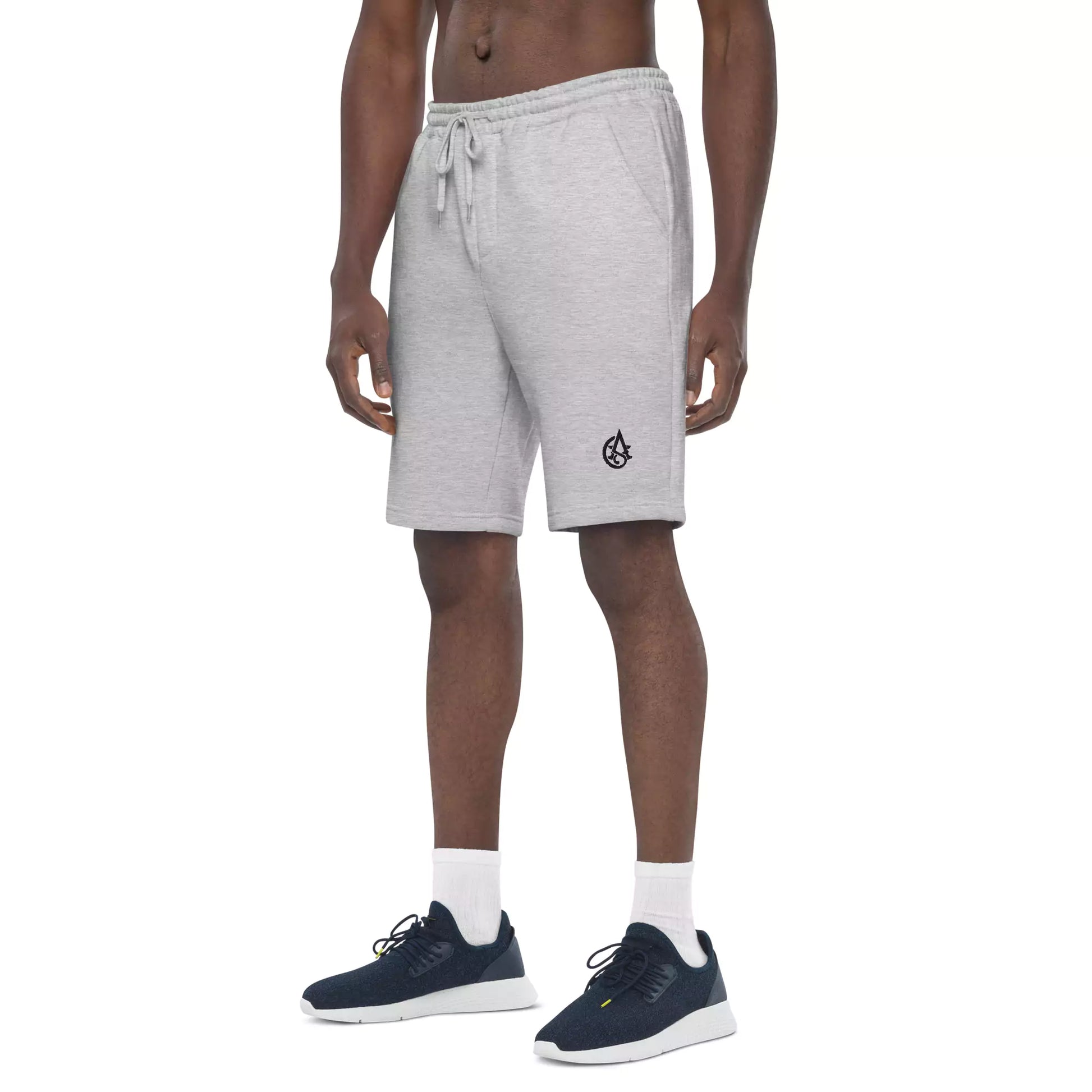 Obsidian Shorts – Minimalist Embroidered Men's Cotton Shorts - Shop Obsidian Shorts – Men's Embroidered Comfortable Cotton Shorts Alex Shogun Men's Clothes