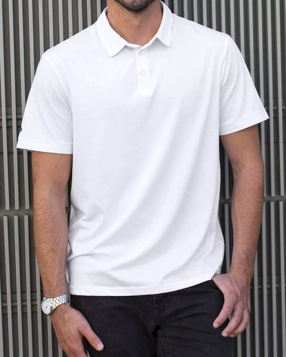 The Monaco Piqué Polo Shirt - The Monaco Piqué Polo Shirt Alex Shogun Men's Clothes