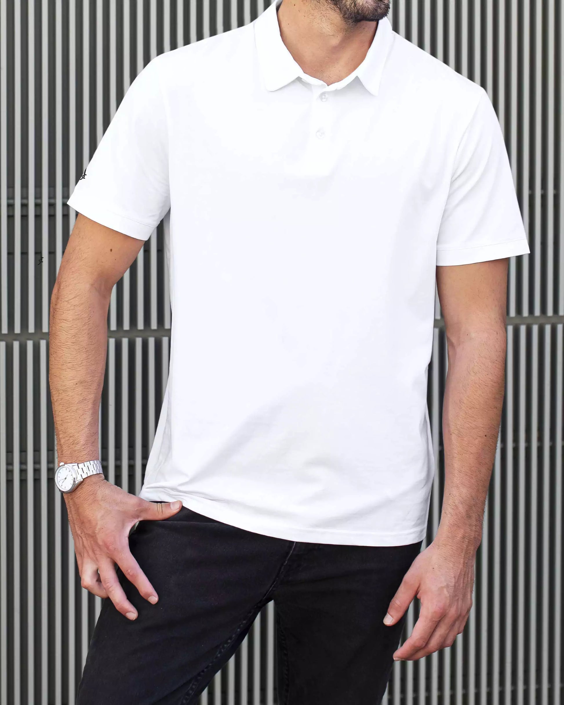 The Monaco Piqué Polo Shirt - The Monaco Piqué Polo Shirt Alex Shogun Men's Clothes