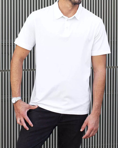 The Monaco Piqué Polo Shirt - The Monaco Piqué Polo Shirt Alex Shogun Men's Clothes