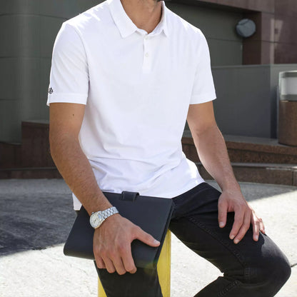 The Monaco Piqué Polo Shirt - The Monaco Piqué Polo Shirt Alex Shogun Men's Clothes