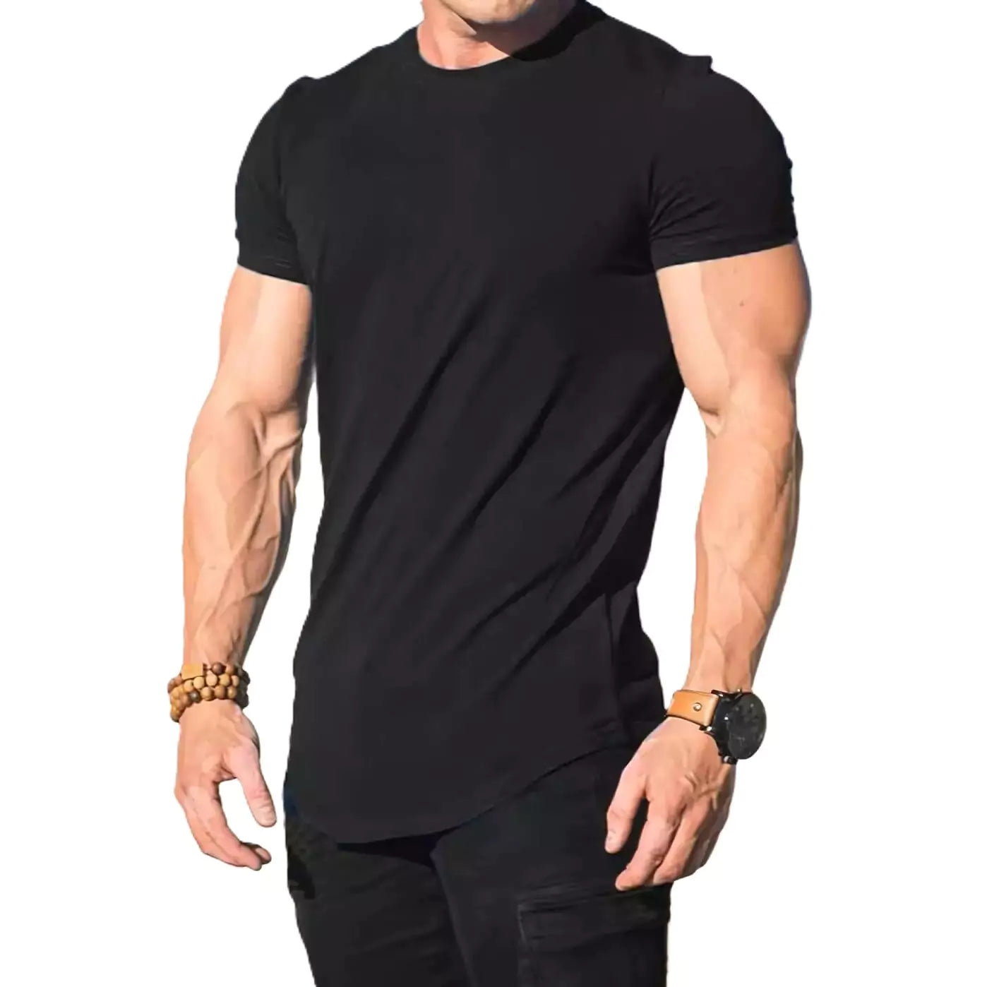 Muscle T-shirts - Fit Men's Muscle T-Shirt - High-Quality Alexshogun Tee for Men Alex Shogun Men's Clothes