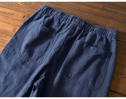Pure Linen Pants - Men Linen Pants: Premium Comfort, Breathable Linen Pants - Shop Now! Alex Shogun Men's Clothes