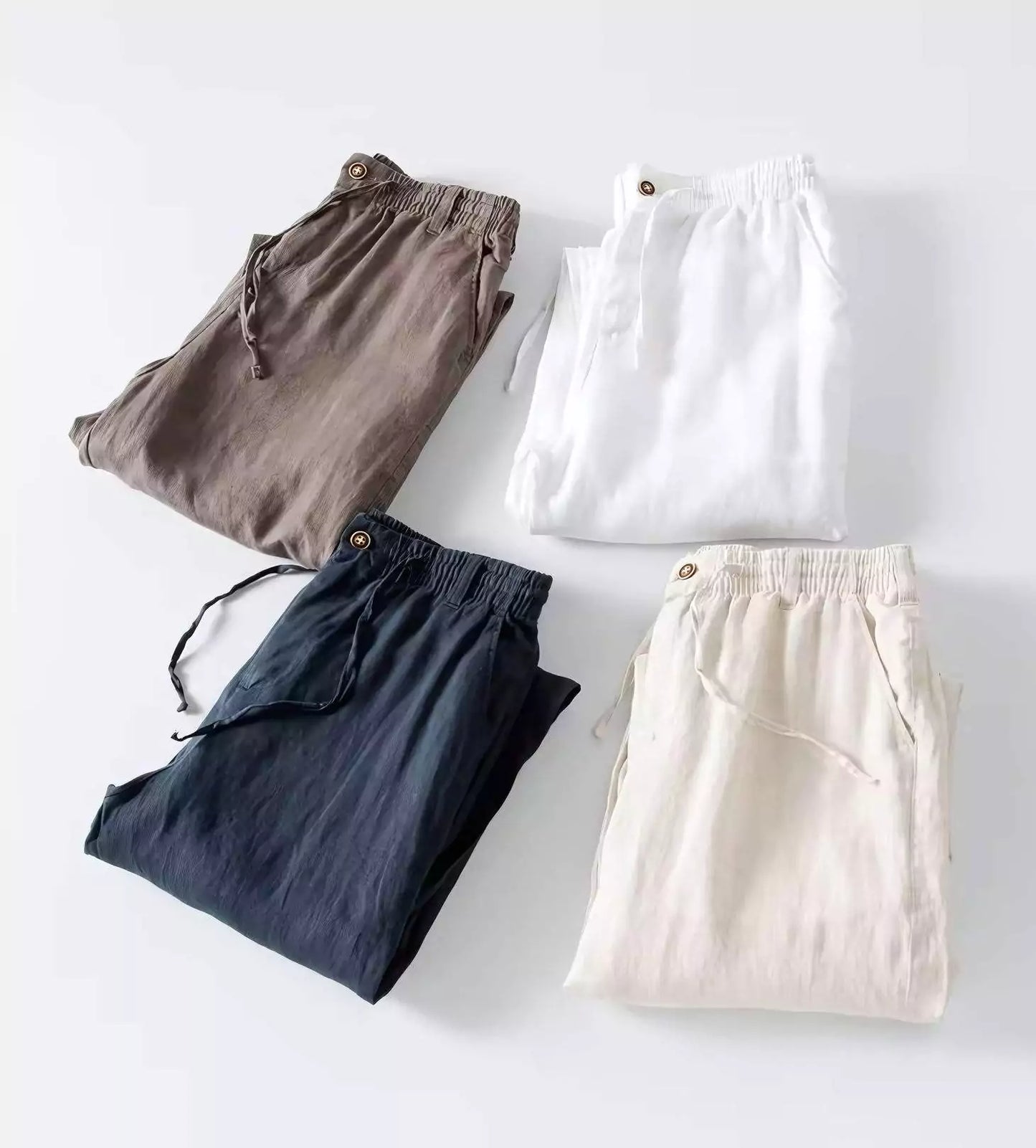 IHQ Pure Linen Pants -  #  pants Men Linen Pants: Premium Comfort, Breathable Linen Pants - Shop Now! 