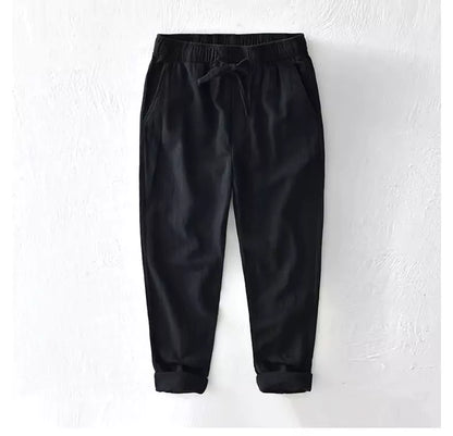 Pure Linen Pants - Men Linen Pants: Premium Comfort, Breathable Linen Pants - Shop Now! Alex Shogun Men's Clothes