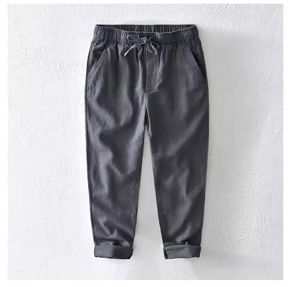 Pure Linen Pants - Men Linen Pants: Premium Comfort, Breathable Linen Pants - Shop Now! Alex Shogun Men's Clothes