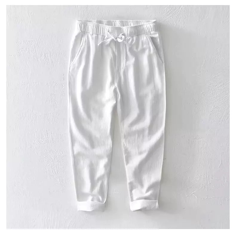 Pure Linen Pants - Men Linen Pants: Premium Comfort, Breathable Linen Pants - Shop Now! Alex Shogun Men's Clothes