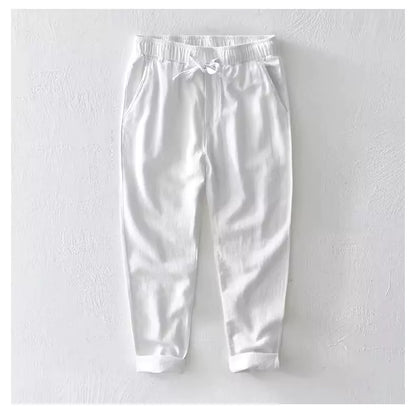 Pure Linen Pants - Men Linen Pants: Premium Comfort, Breathable Linen Pants - Shop Now! Alex Shogun Men's Clothes