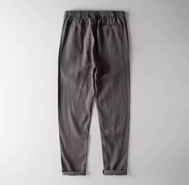 IHQ Pure Linen Pants - Men Linen Pants: Premium Comfort, Breathable Linen Pants - Shop Now! Alex Shogun Men's Clothes