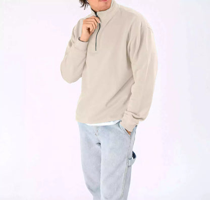 The Malvern Quarter-Zip Sweatershirt - The Malvern Quarter-Zip Sweatershirt Alex Shogun Men's Clothes