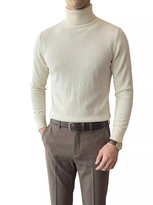 The Anti-Pilling Turtleneck Pullover - The Anti-Pilling Turtleneck Pullover Alex Shogun Men's Clothes