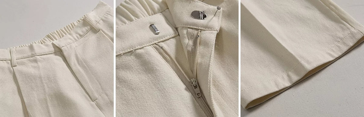 Wide-Leg Trousers - Alex Shogun Men's Clothes