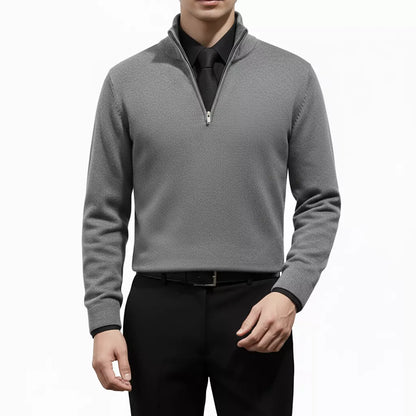 The Malvern Quarter-Zip Sweatershirt - The Malvern Quarter-Zip Sweatershirt Alex Shogun Men's Clothes