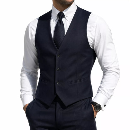 The Apex Tailored Vest - Men's Tailored Suit Vest | Elegant Waistcoat | Alex Shogun Alex Shogun Men's Clothes