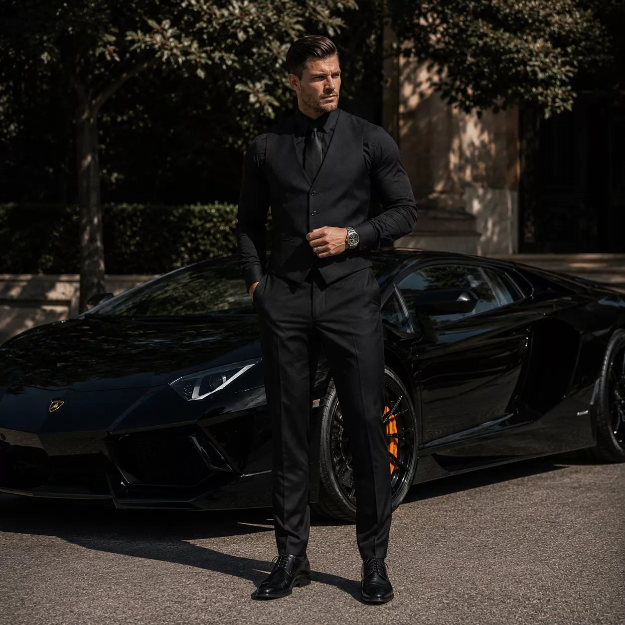 The Apex Tailored Vest - Men's Tailored Suit Vest | Elegant Waistcoat | Alex Shogun Alex Shogun Men's Clothes