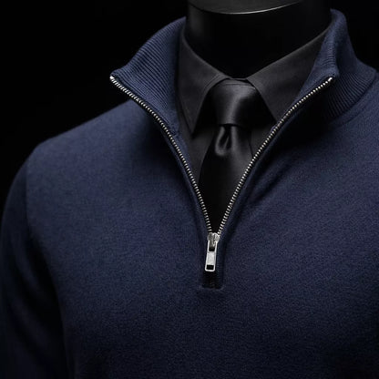 The Malvern Quarter-Zip Sweatershirt - The Malvern Quarter-Zip Sweatershirt Alex Shogun Men's Clothes