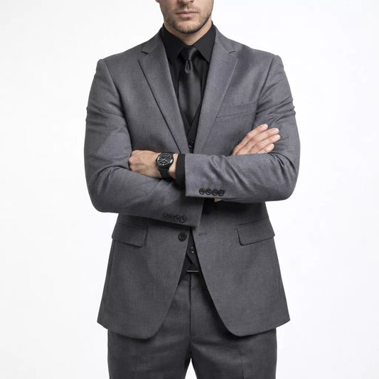 The Obsidian Smart-Knit Blazer - The Obsidian Smart-Knit Blazer Alex Shogun Men's Clothes