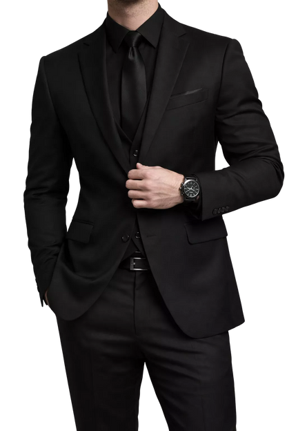 The Obsidian Smart-Knit Blazer - The Obsidian Smart-Knit Blazer Alex Shogun Men's Clothes