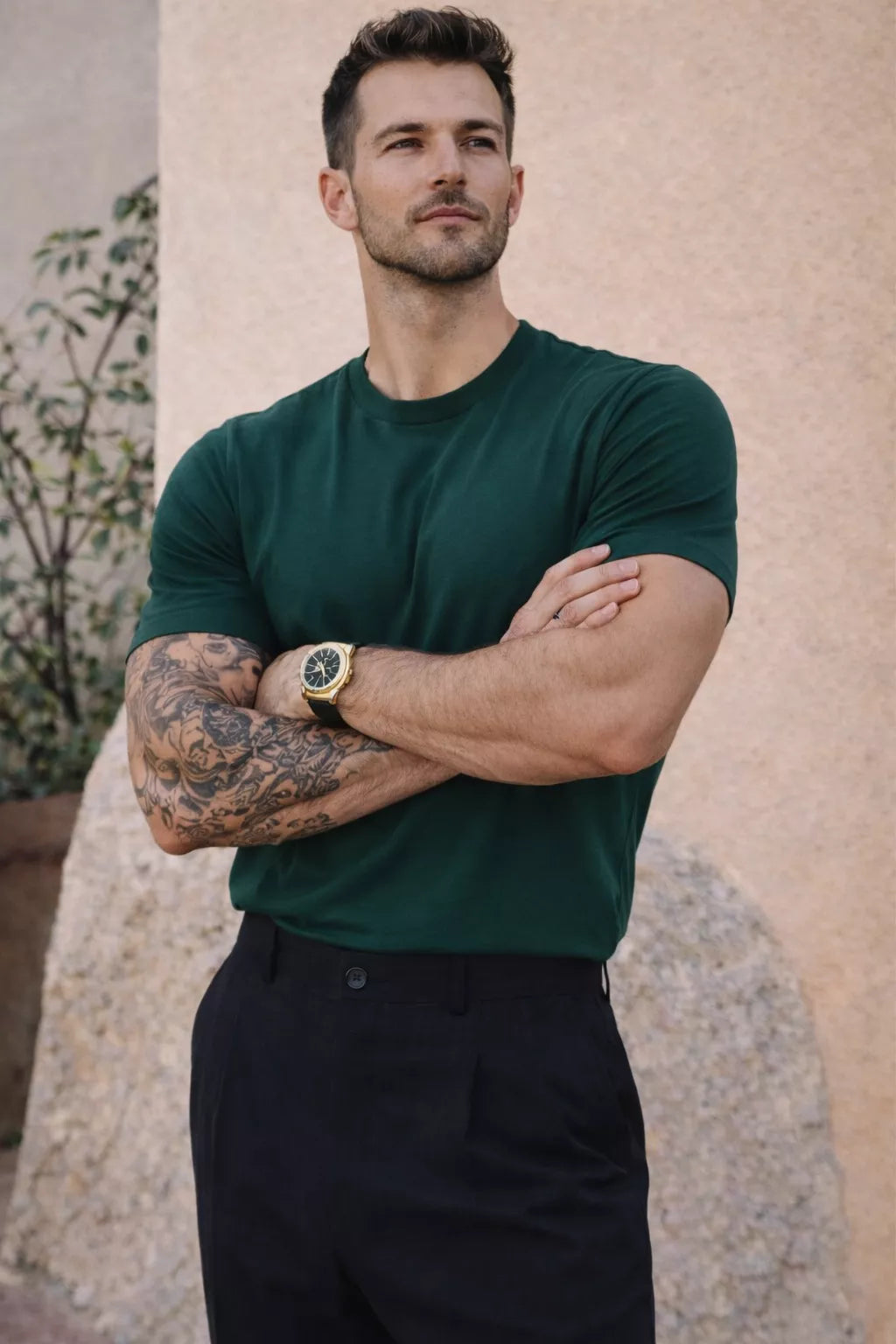 The Stealth Crewneck Organic Tee