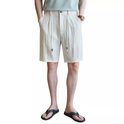 Capri Club Linen Shorts - Men's Linen Shorts | Tailored Summer Shorts | Alex Shogun Alex Shogun Men's Clothes