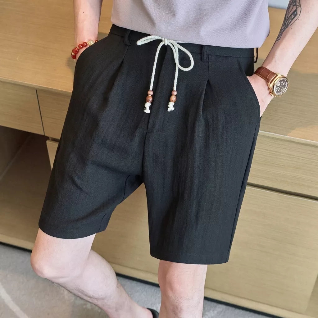 Capri Club Linen Shorts - Men's Linen Shorts | Tailored Summer Shorts | Alex Shogun Alex Shogun Men's Clothes
