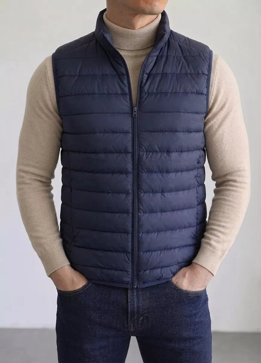 The Vanguard Down Vest — Lightweight Puffer