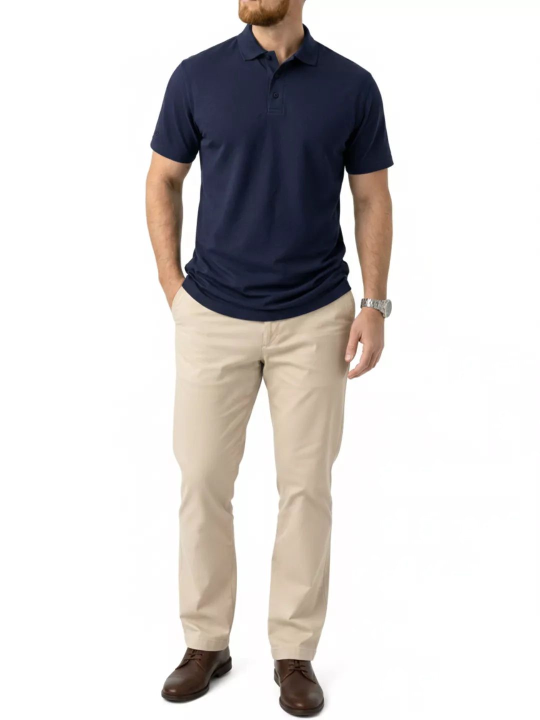 The Monaco Piqué Polo Shirt - The Monaco Piqué Polo Shirt Alex Shogun Men's Clothes