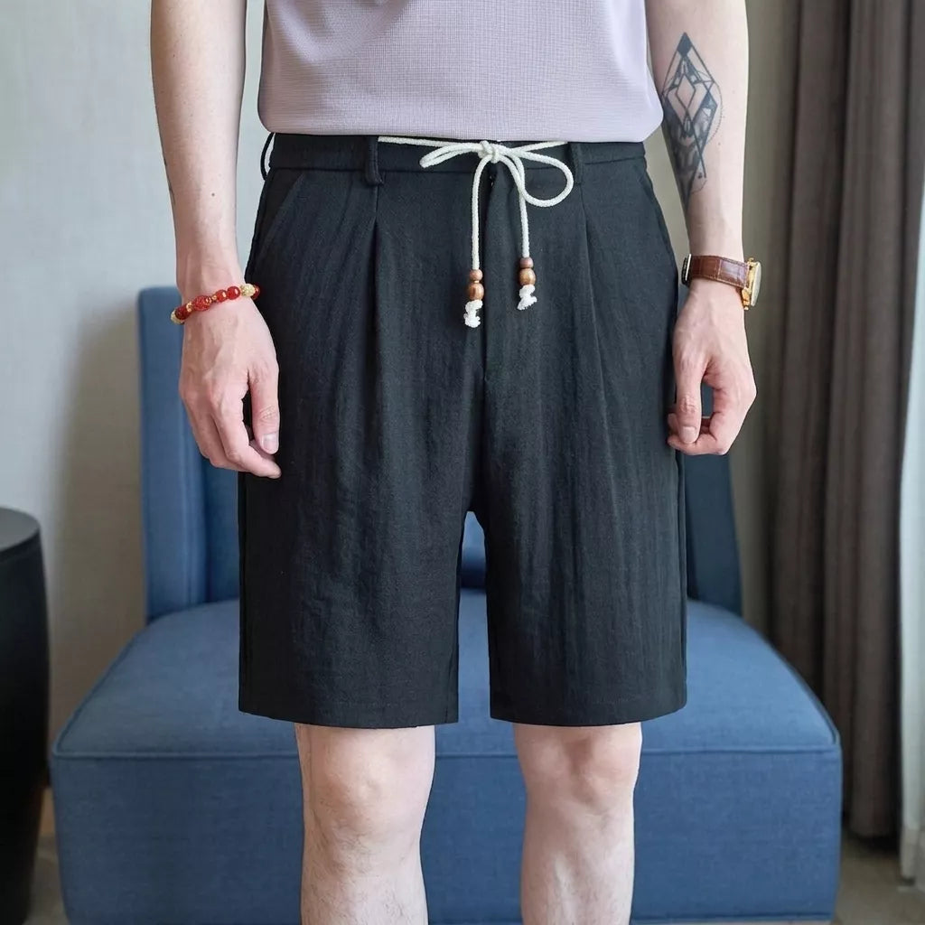 Capri Club Linen Shorts - Men's Linen Shorts | Tailored Summer Shorts | Alex Shogun Alex Shogun Men's Clothes