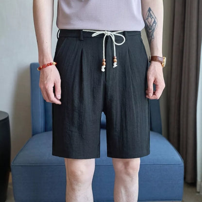 Capri Club Linen Shorts - Men's Linen Shorts | Tailored Summer Shorts | Alex Shogun Alex Shogun Men's Clothes
