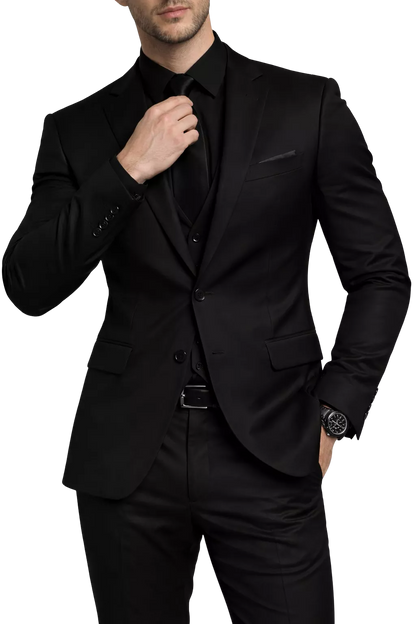 The Obsidian Smart-Knit Blazer - The Obsidian Smart-Knit Blazer Alex Shogun Men's Clothes