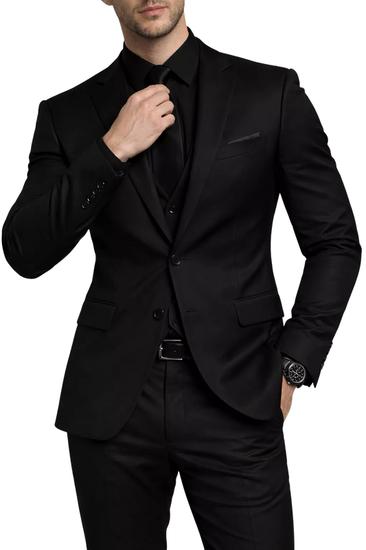 The Obsidian Smart-Knit Blazer - The Obsidian Smart-Knit Blazer Alex Shogun Men's Clothes