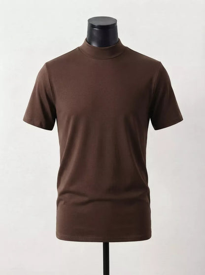 Classic Mock Neck T-shirt