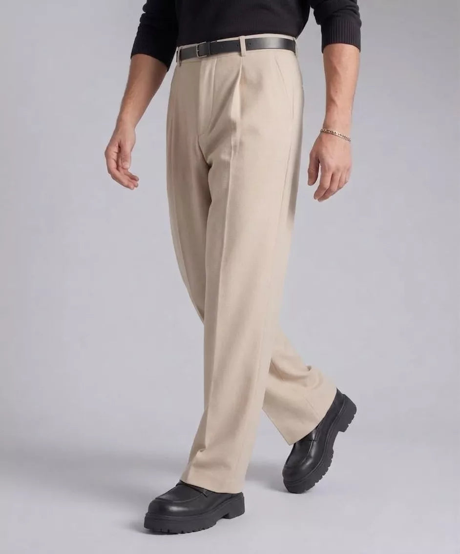 Wide-Leg Trousers - Alex Shogun Men's Clothes