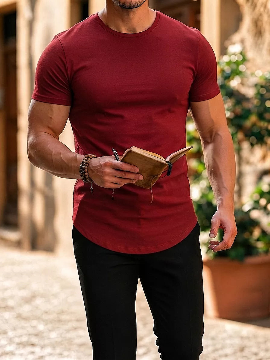Muscle T-shirts - Premium Muscle Gym T-Shirts | Tailored Fit & Comfort | Alex Shogun Alex Shogun Men's Clothes
