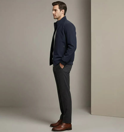 Kensington Stand Collar Jacket - Kensington Stand Collar Jacket Alex Shogun Men's Clothes
