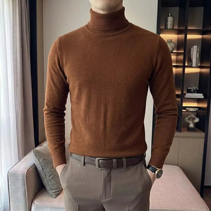 The Anti-Pilling Turtleneck Pullover - Men's Anti-Pilling Turtleneck | Minimalist Pullover | Alex Shogun Alex Shogun Men's Clothes