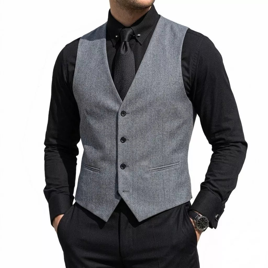 The Apex Tailored Vest - Men's Tailored Suit Vest | Elegant Waistcoat | Alex Shogun Alex Shogun Men's Clothes