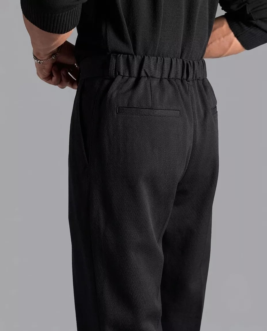 Wide-Leg Trousers - Alex Shogun Men's Clothes