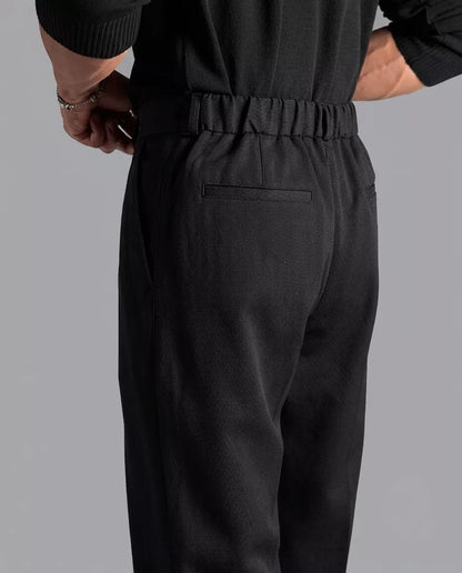 Wide-Leg Trousers - Alex Shogun Men's Clothes