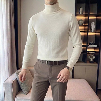 The Anti-Pilling Turtleneck Pullover - Men's Anti-Pilling Turtleneck | Minimalist Pullover | Alex Shogun Alex Shogun Men's Clothes