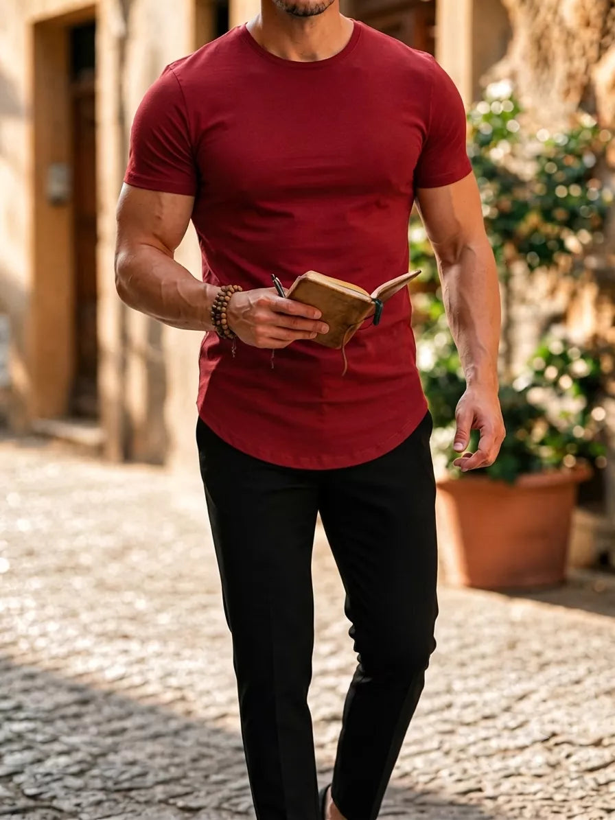 Muscle T-shirts - Premium Muscle Gym T-Shirts | Tailored Fit & Comfort | Alex Shogun Alex Shogun Men's Clothes