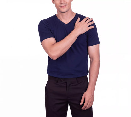 Classic V-Neck T-Shirt - Classic V-Neck T-Shirt Alex Shogun Men's Clothes