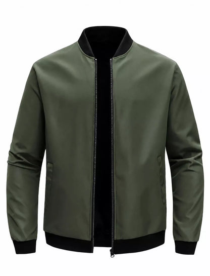 Shadow Bomber - Shadow Bomber Jacket Men | Minimalist Outerwear — AlexShogun Alex Shogun Men's Clothes