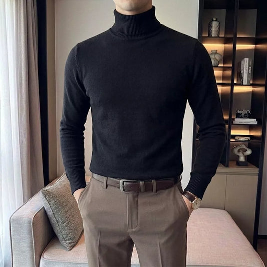 The Anti-Pilling Turtleneck Pullover - The Anti-Pilling Turtleneck Pullover Alex Shogun Men's Clothes